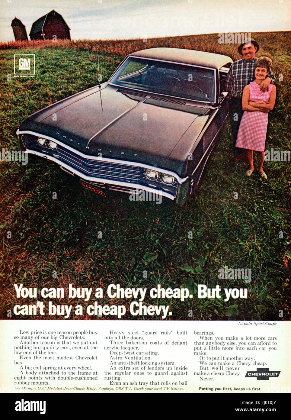 Chevy impala advertisement hi-res stock photography and images - Alamy