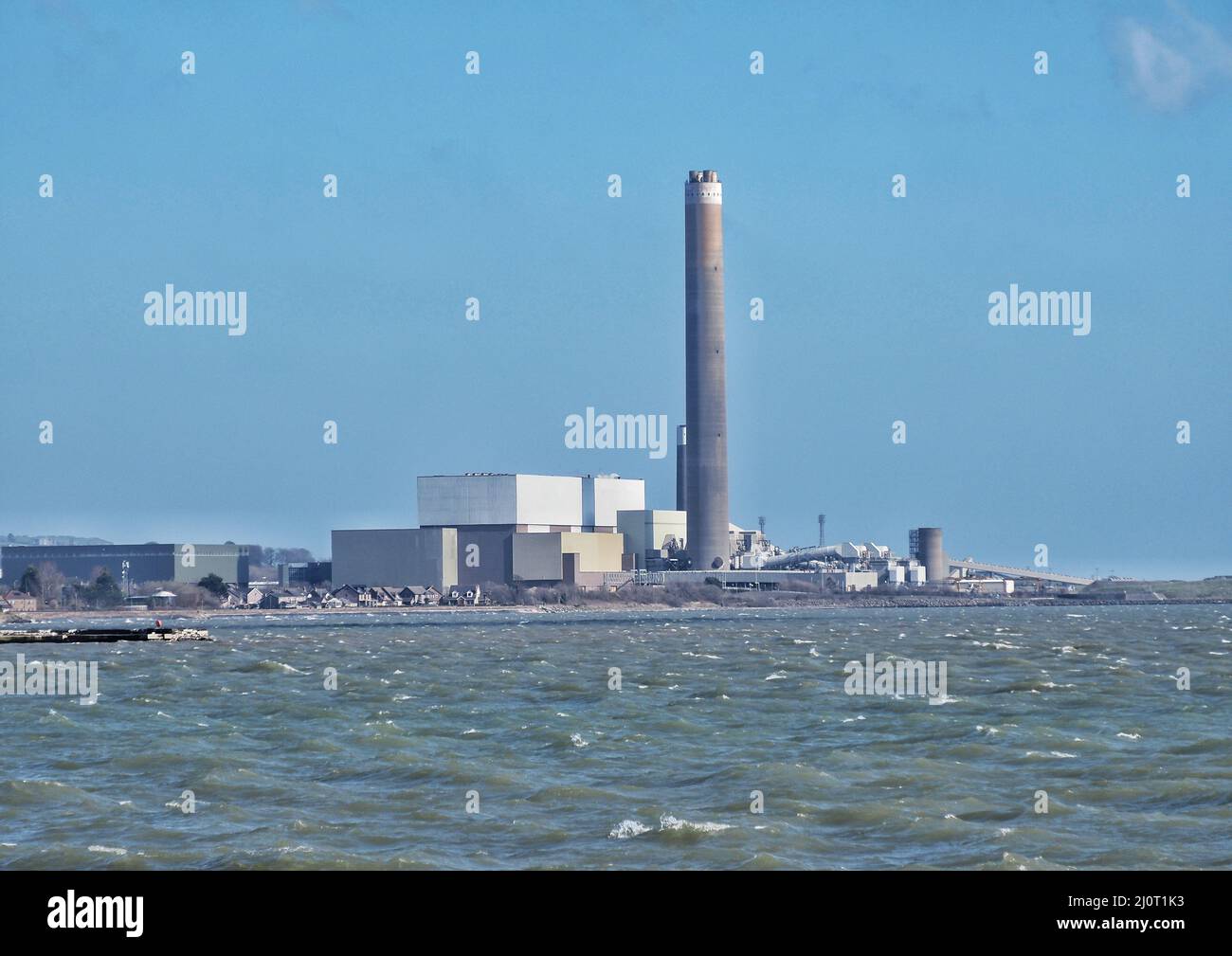 EP-Kilroot power station Stock Photo
