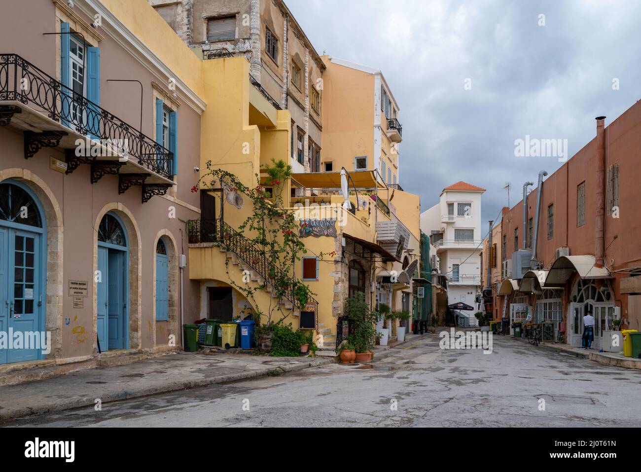 Old town, Chania, Crete, Greece Stock Photo Alamy