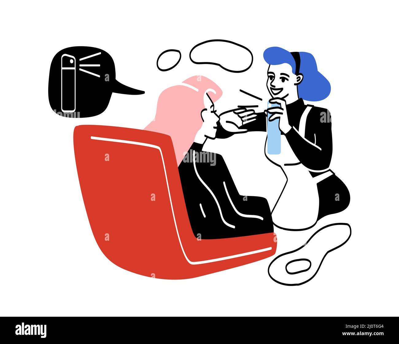 Hairdressers and barbers Stock Vector Image & Art Alamy