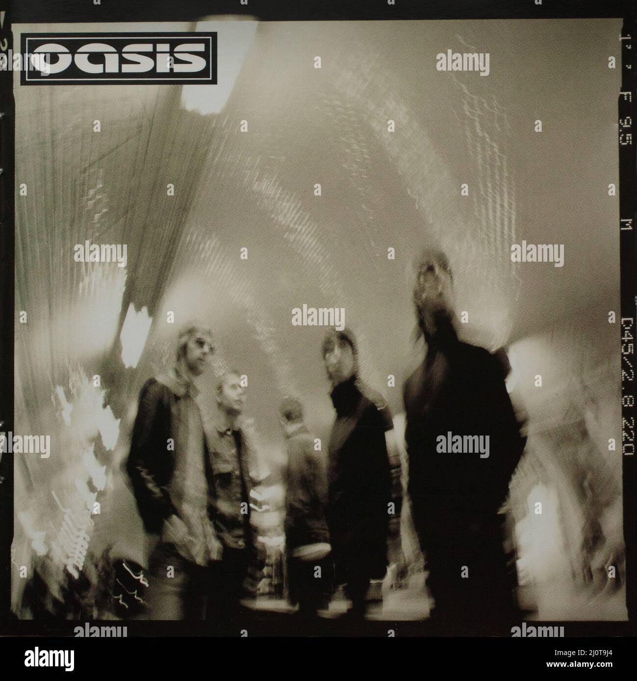 The CD album cover to Heathen Chemistry by Oasis Stock Photo