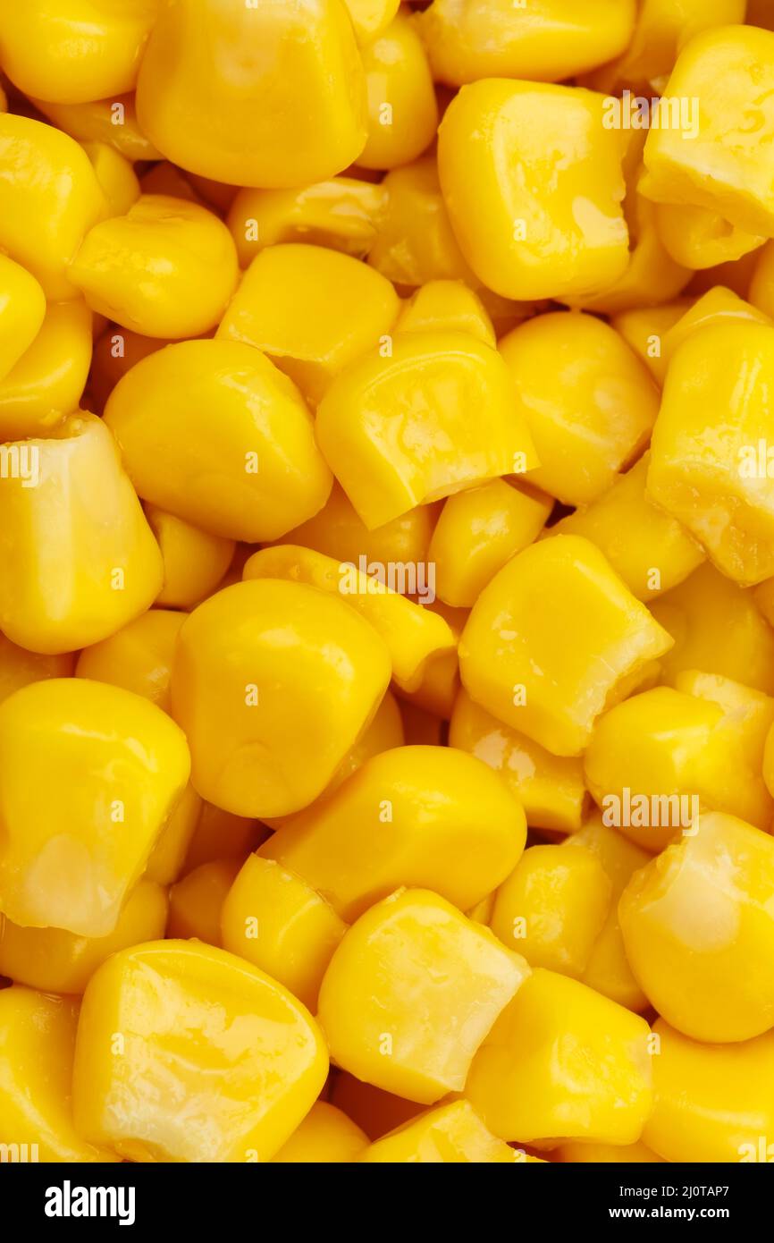 Corn Grain Vegetables From Top Portrait Stock Photo Alamy