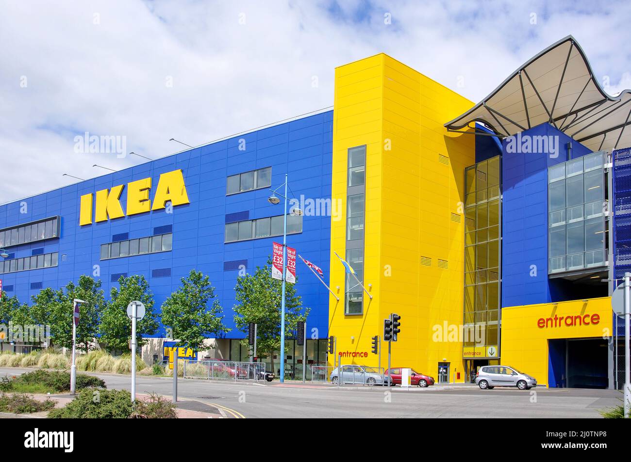 Ikea Superstore, West Quay Road, Southampton, Hampshire, England, United Kingdom Stock Photo