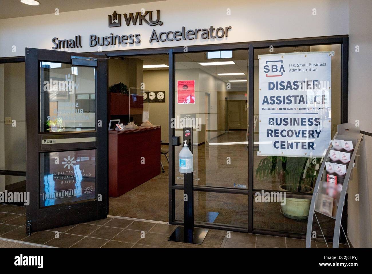 Bowling Green, KY, January 26, 2022 A Small Business Recovery Center has been set up at the
