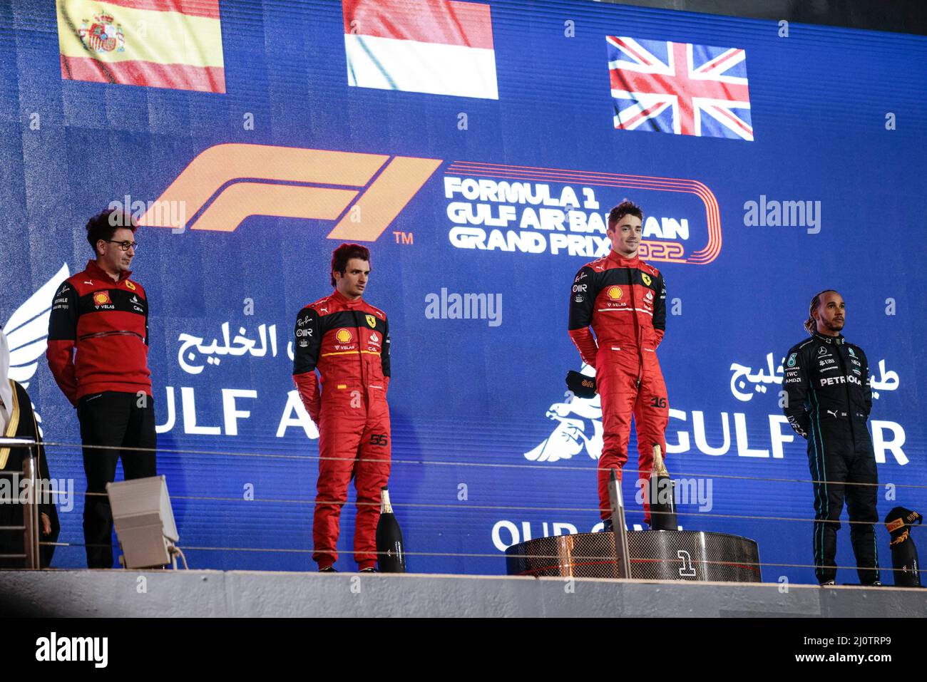 Sakhir, Bahrain. 20th Mar, 2022. LECLERC Charles (mco), Scuderia