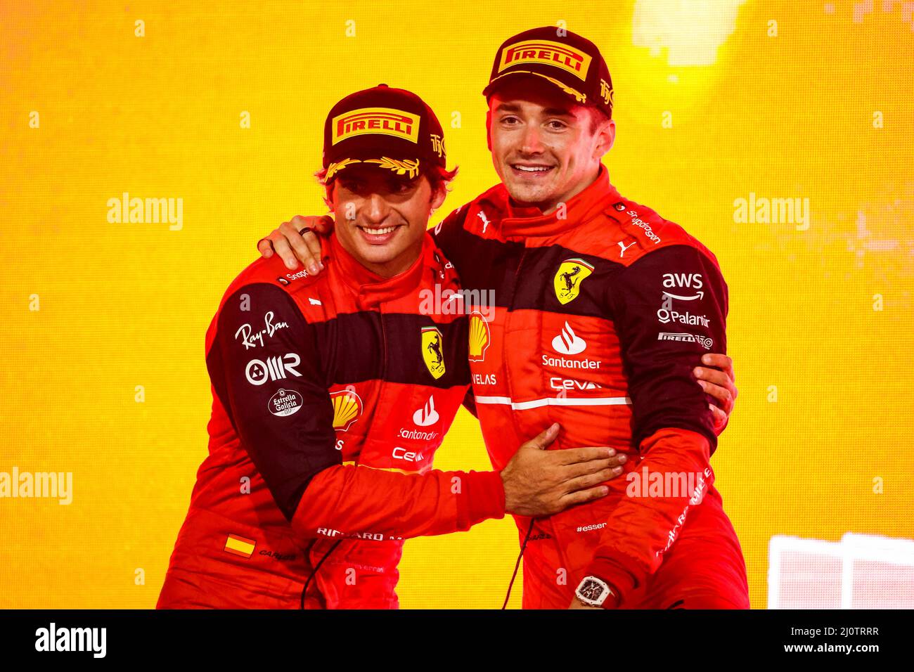 Sakhir, Bahrain. 20th Mar, 2022. LECLERC Charles (mco), Scuderia