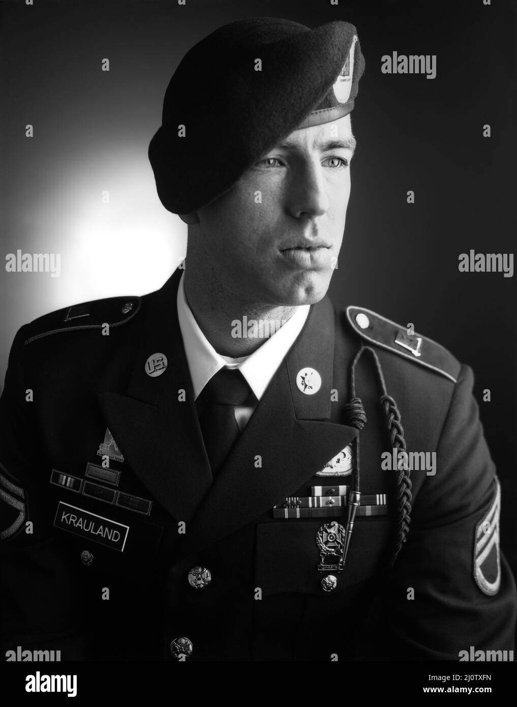 Army Staff Sgt. Adam Krauland, a cryptologic linguist and paratrooper