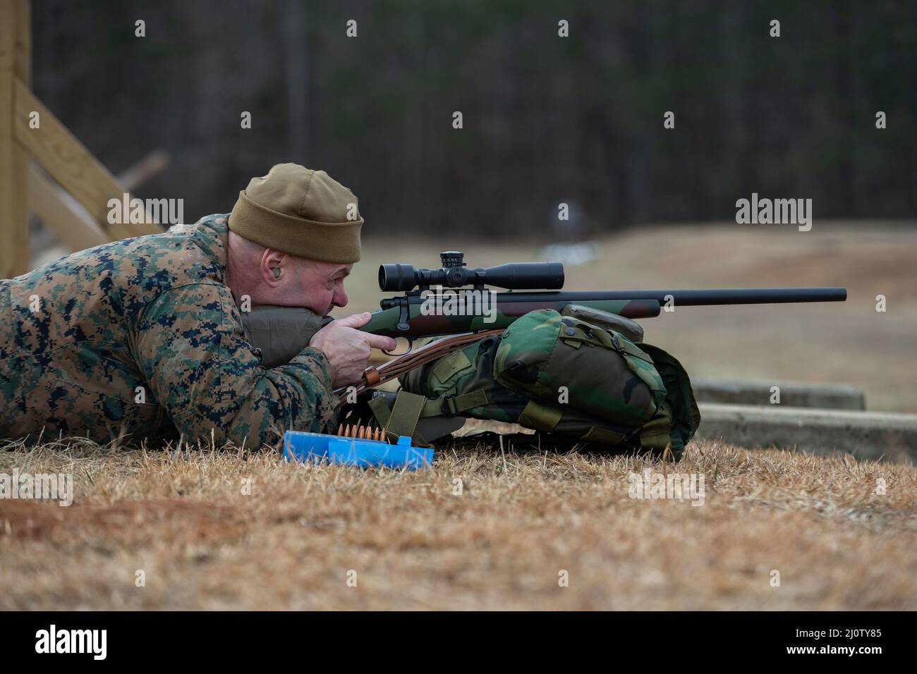 U.S. Marine Corp Col. Mark R. Liston, commanding officer, Weapons and ...