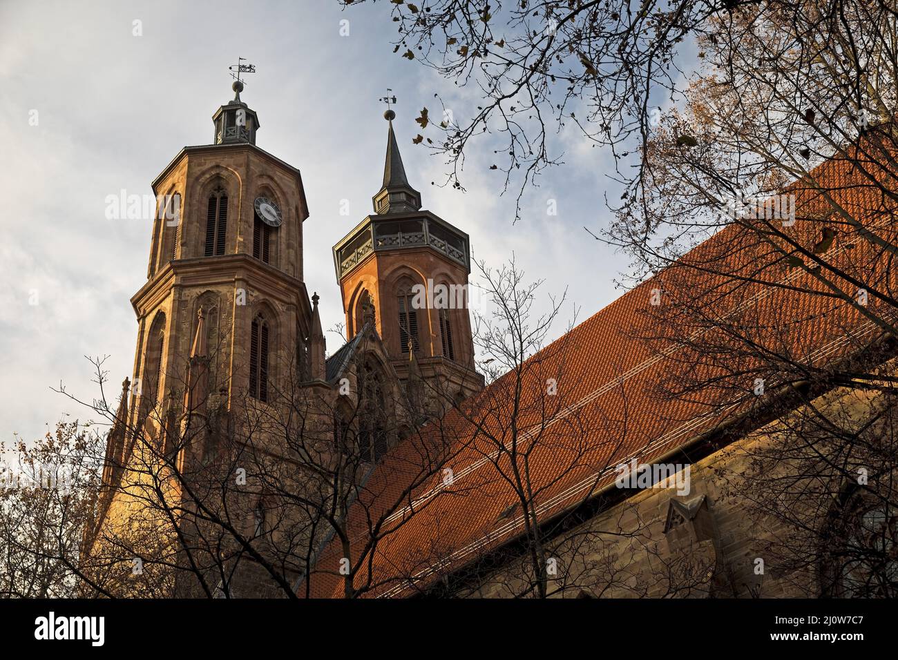 Evangelical Lutheran St. John's Church, Goettingen, Lower Saxony, Germany, Europe Stock Photo