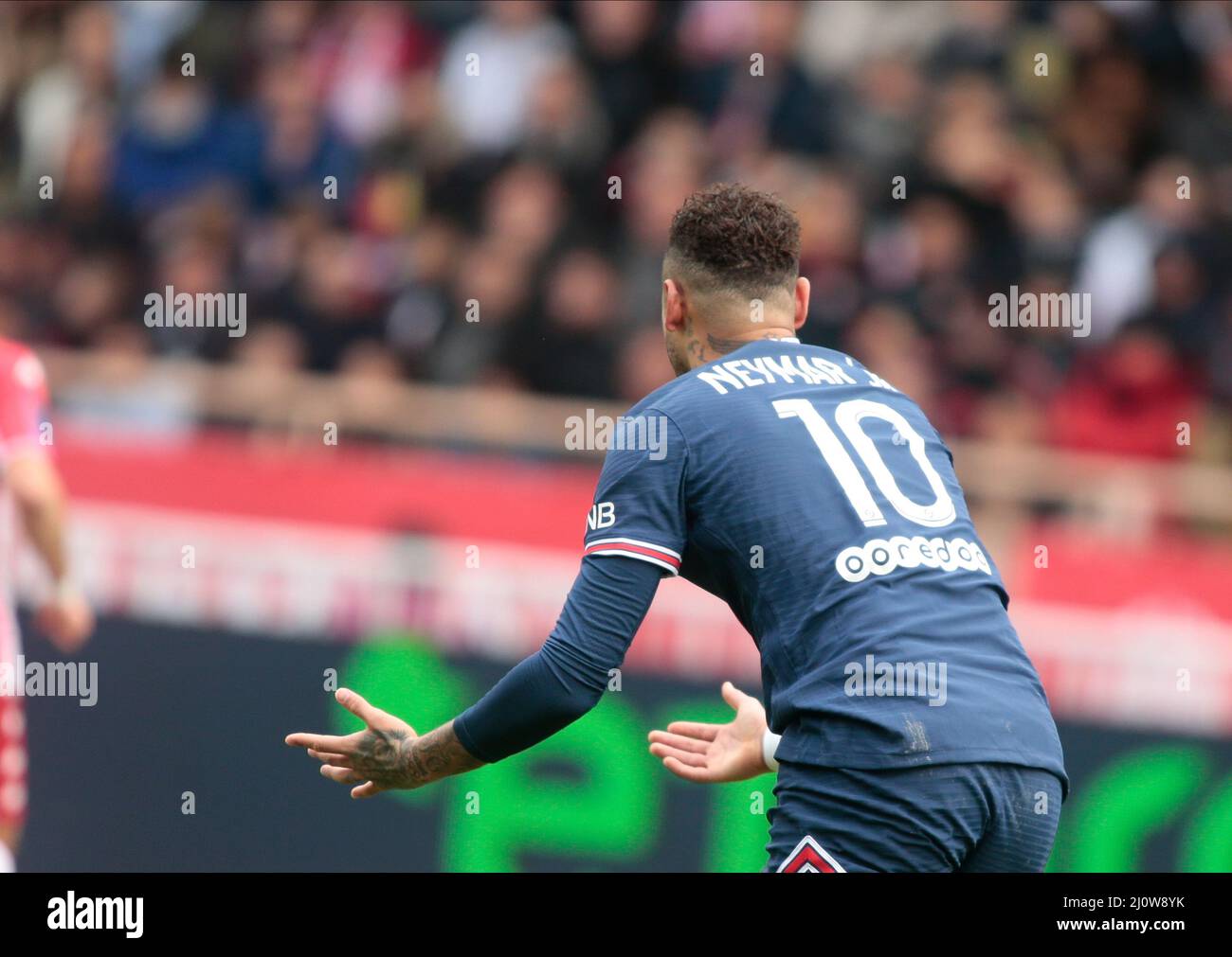 Ligue 1, PSG - Monaco Stock Photo