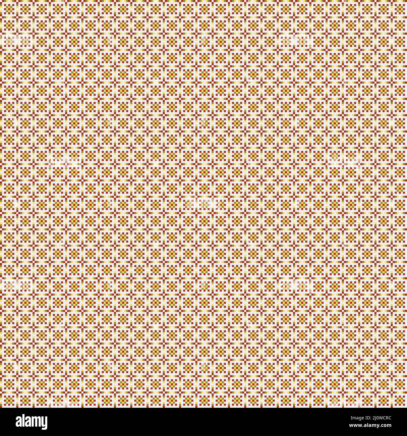 Abstract Cross-Pattern Dotted generative computational art illustration ...