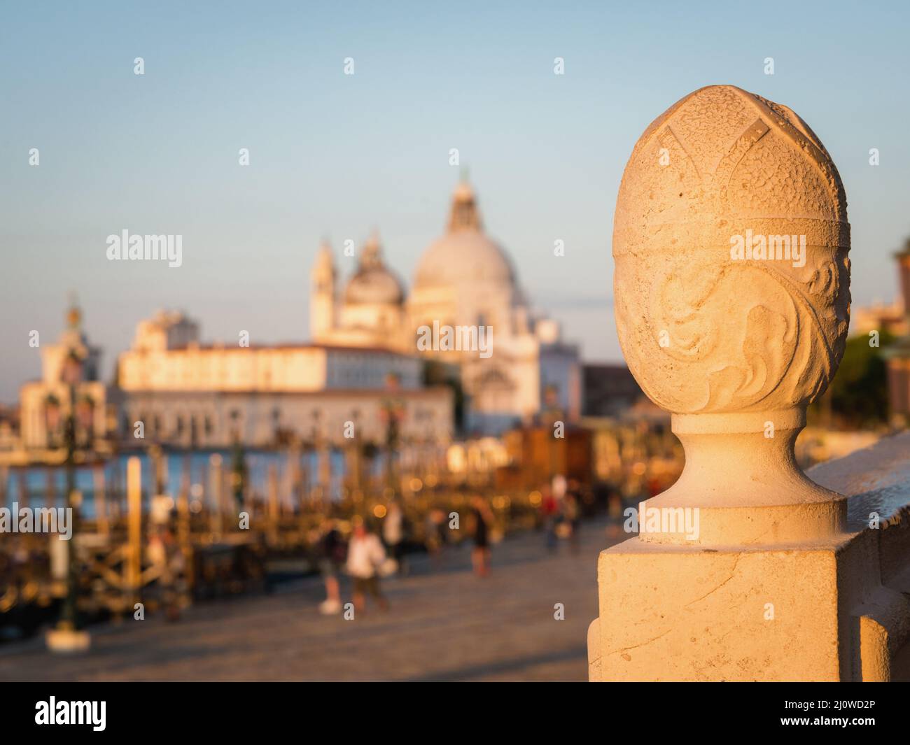 Venice Santa Maria Maggiore Stock Photo
