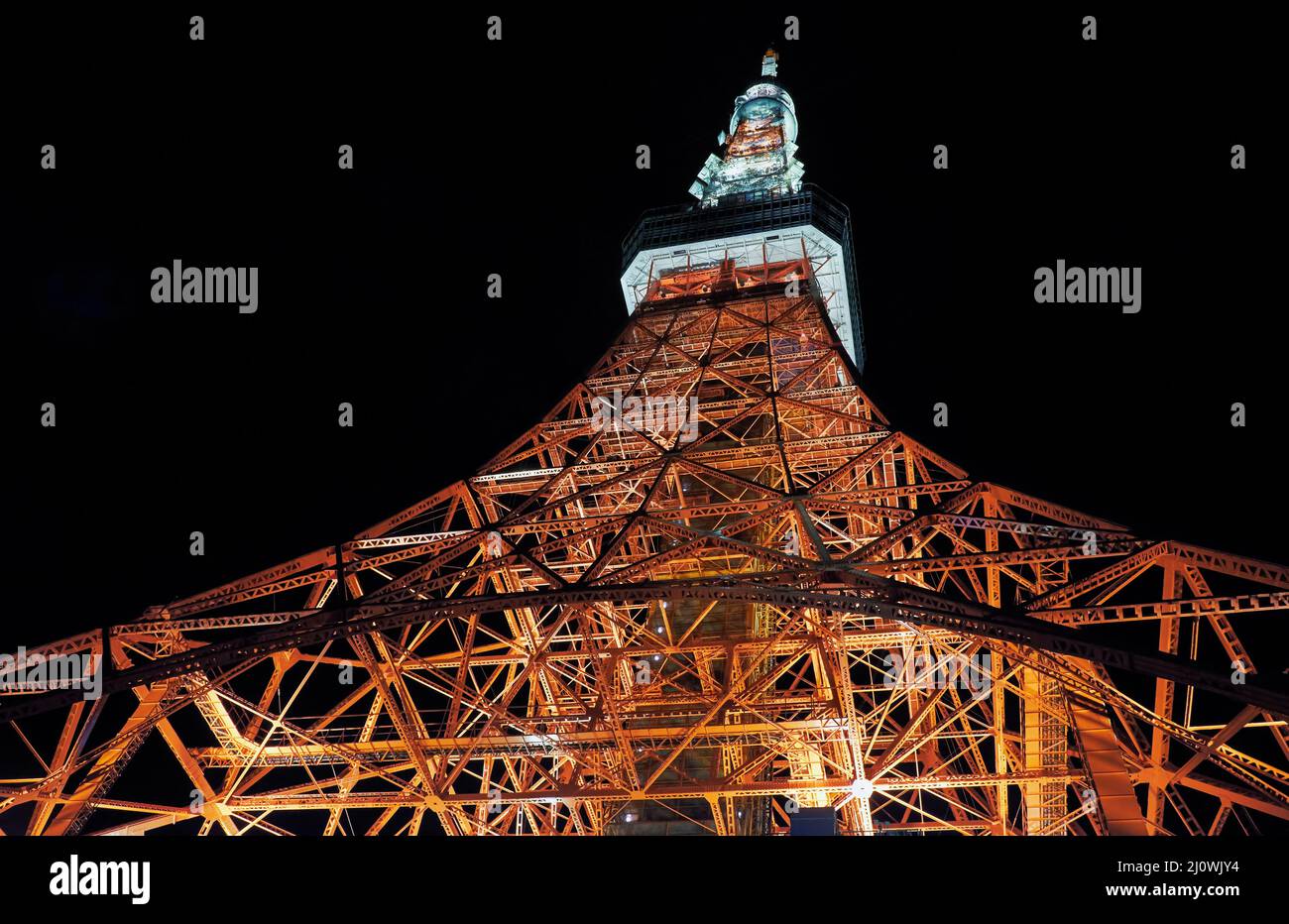 Tokyo at night high up hi-res stock photography and images - Alamy