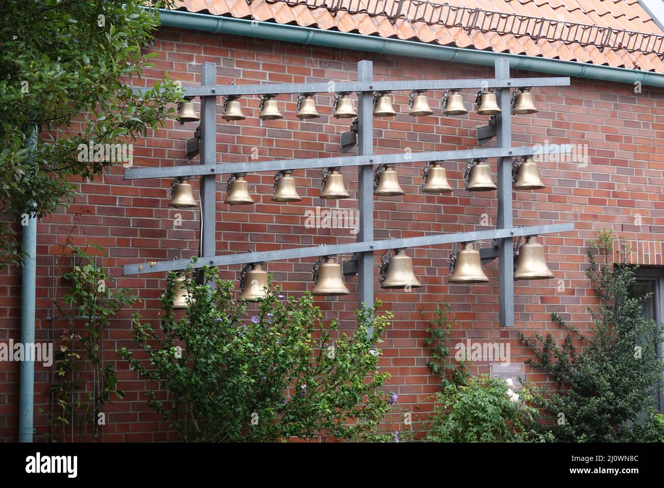Carillon in Buxtehude Stock Photo