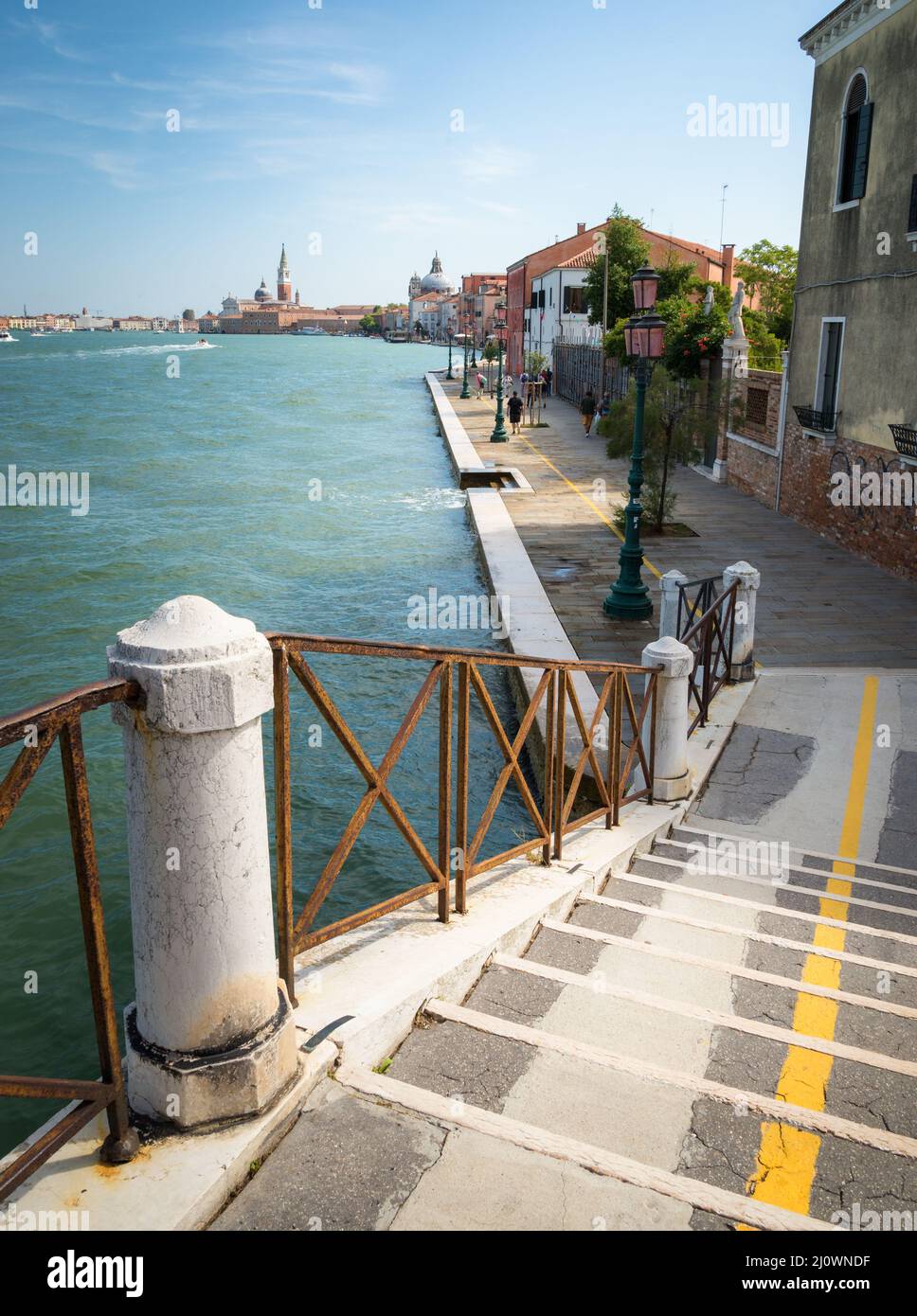 La Giudecca, Venice, Italy Stock Photo