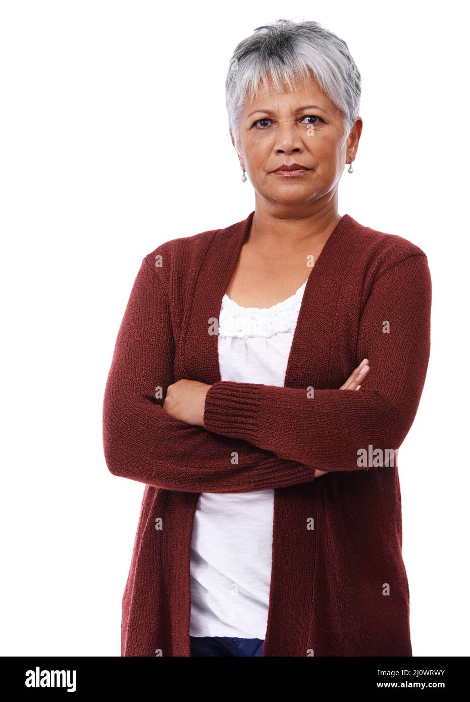 mature-lifestyle-studio-shot-of-a-mature-woman-isolated-on-white-stock