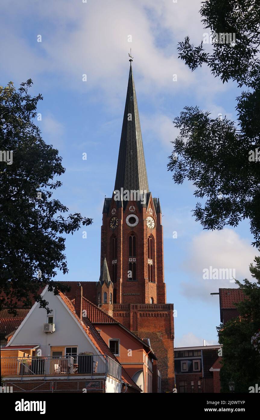 Church in Buxtehude Stock Photo