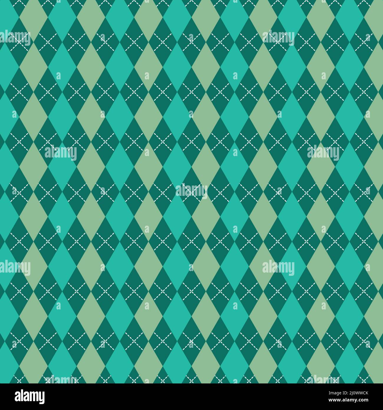 Modern Seamless traditional argyle background pattern Stock Vector
