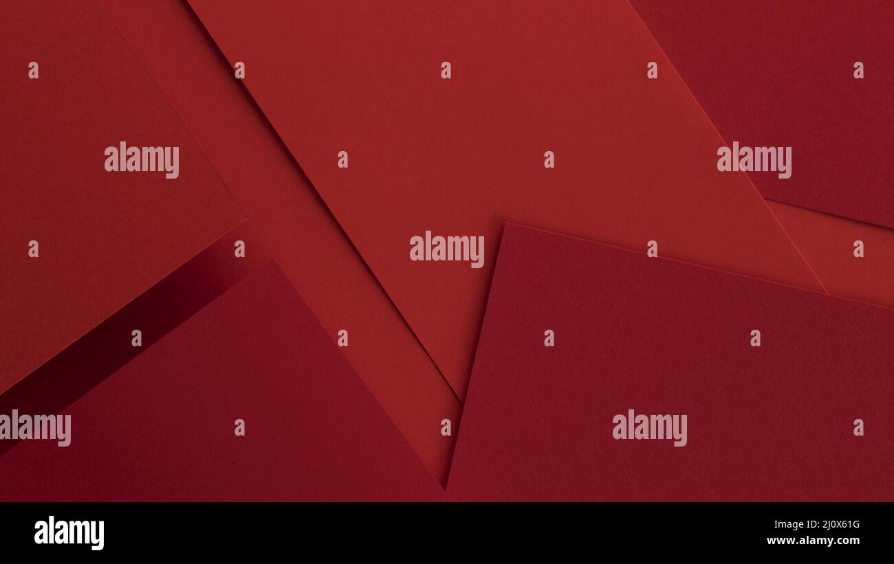 Elegant red papers envelopes. High quality beautiful photo concept