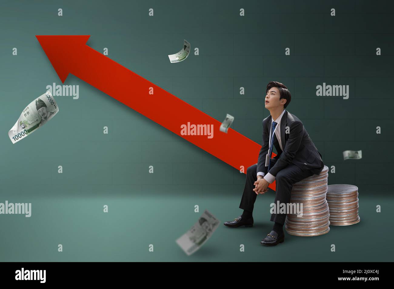 Bank poster interest rates hi-res stock photography and images - Alamy