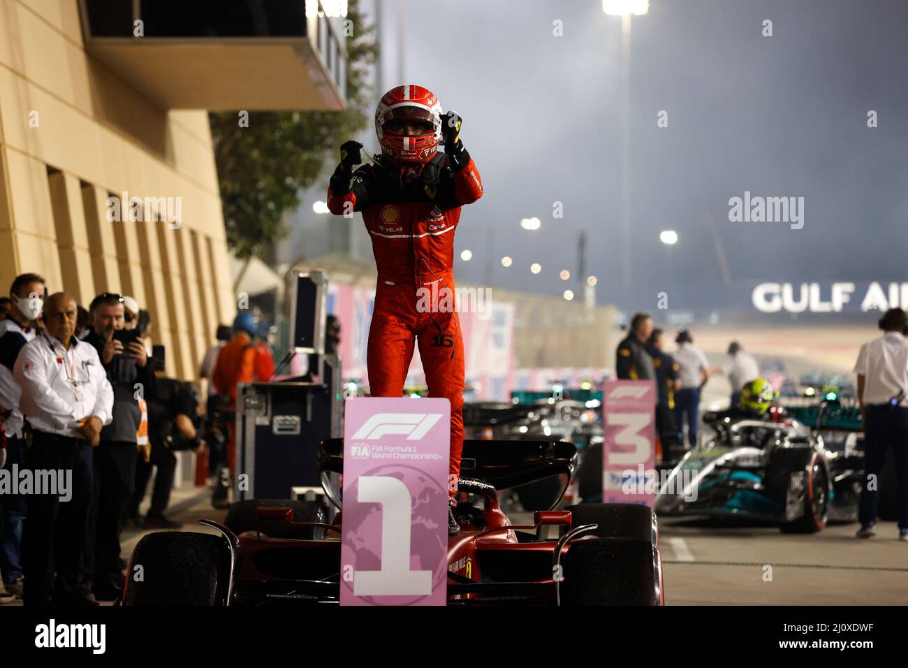 Sakhir, Bahrain. 20th Mar, 2022. LECLERC Charles (mco), Scuderia