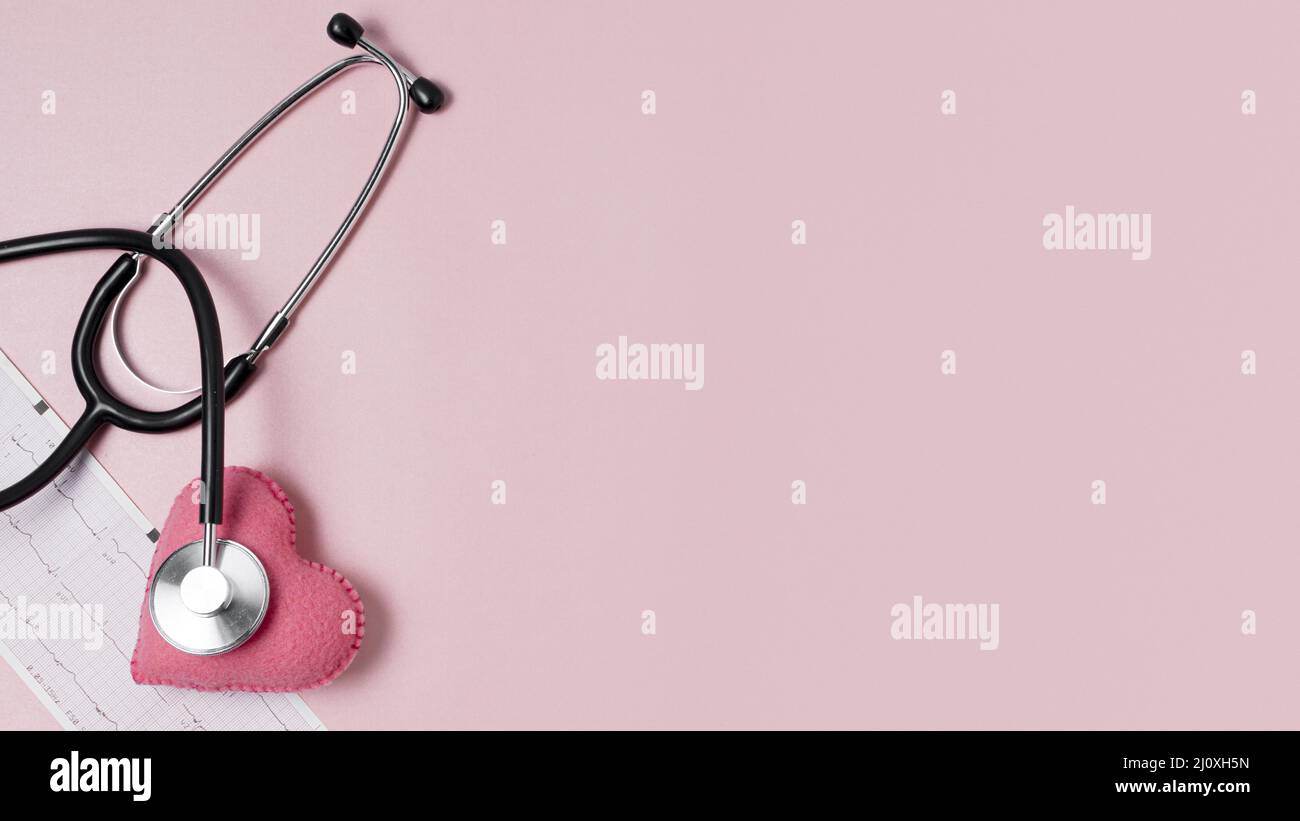 Arrangement medical still life elements. High quality beautiful photo concept Stock Photo