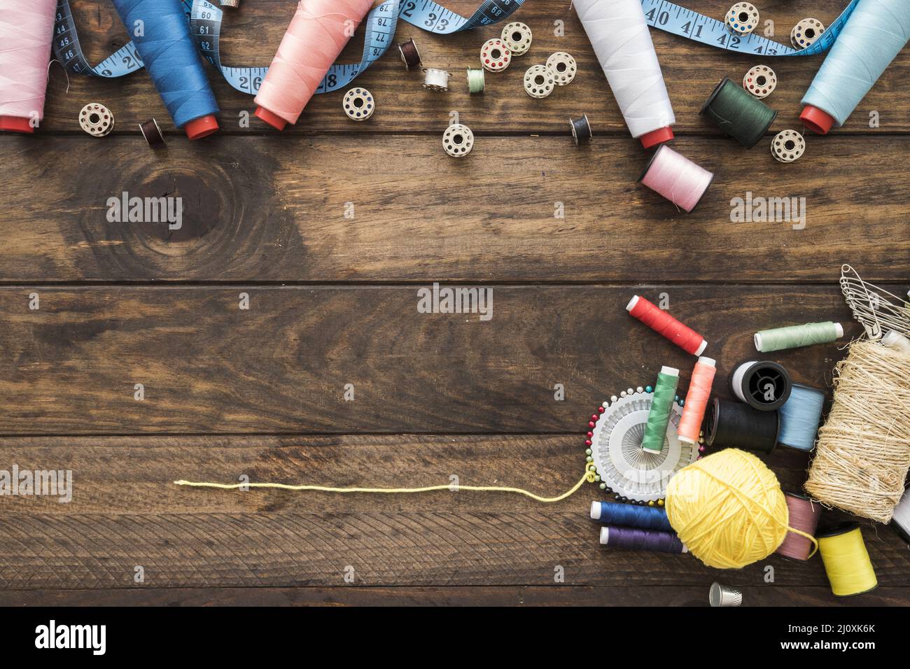 Sewing materials hi-res stock photography and images - Alamy