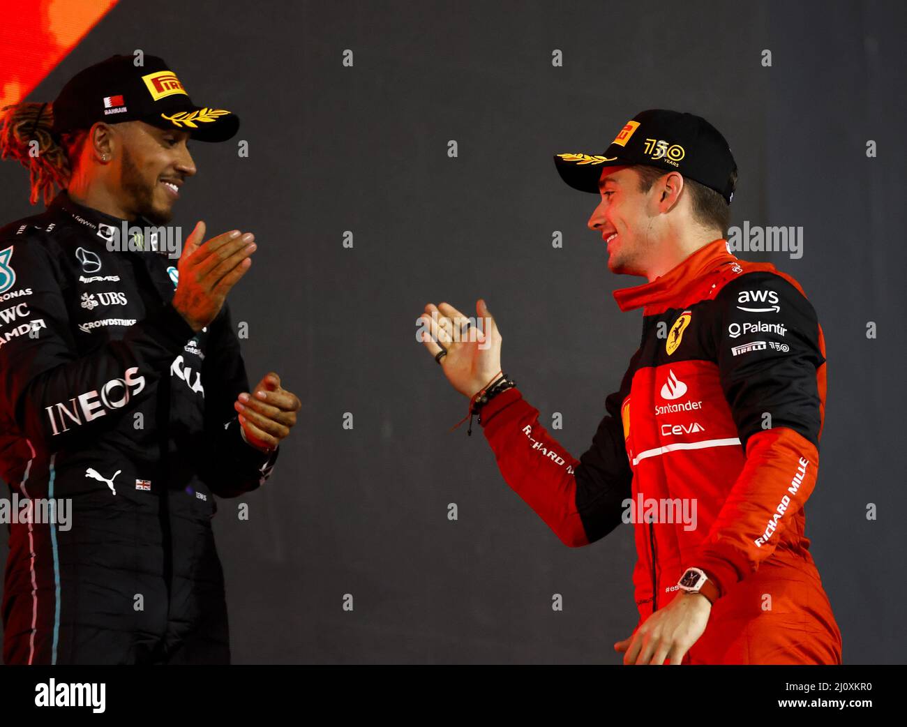 Sakhir, Bahrain. 20th Mar, 2022. LECLERC Charles (mco), Scuderia