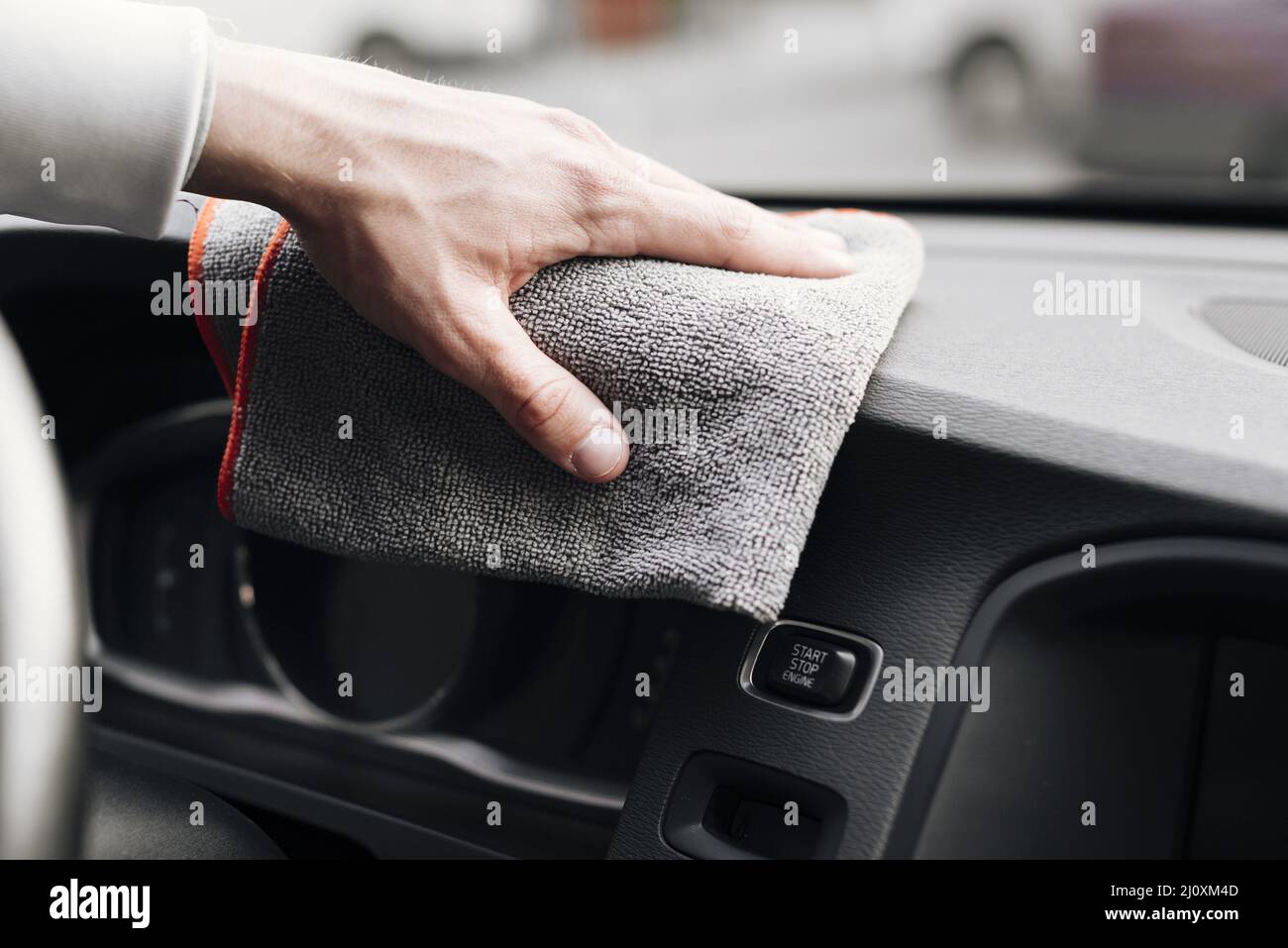 Close up Hand Interior car cleaning 35034138 Stock Photo at Vecteezy