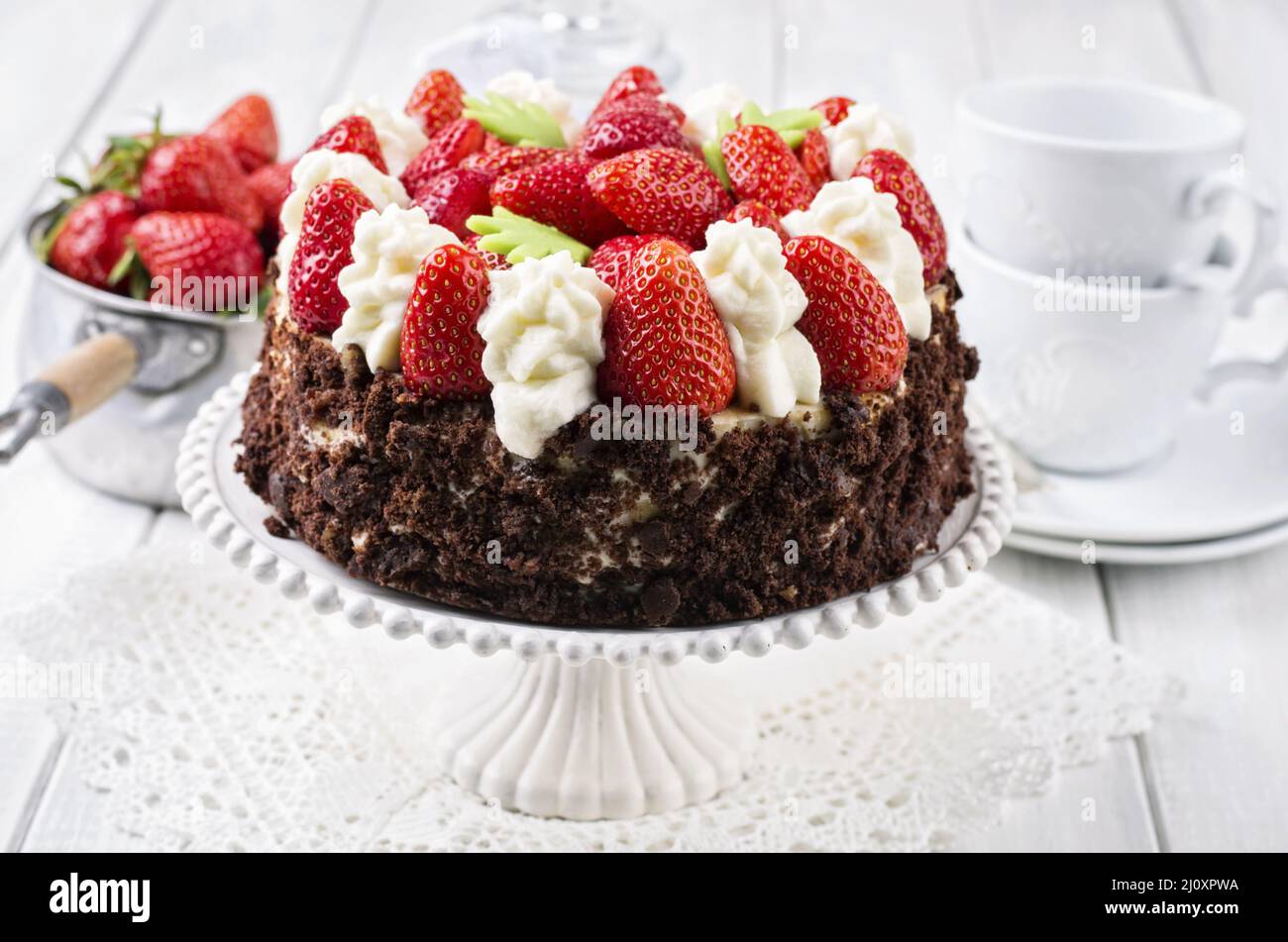 Cafe cake pie hi-res stock photography and images - Alamy