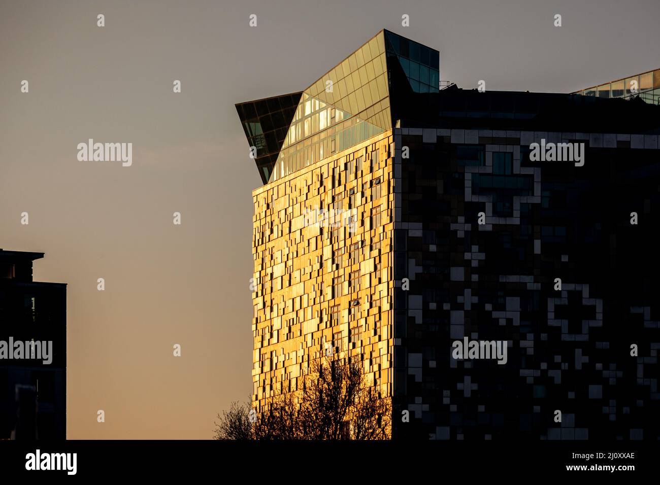 The Birmingham Cube building. Picture by Shaun Fellows/Alamy Stock