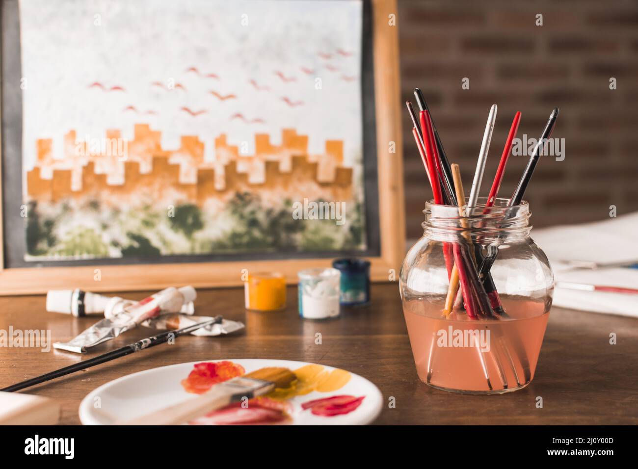 High quality painting hi-res stock photography and images - Alamy