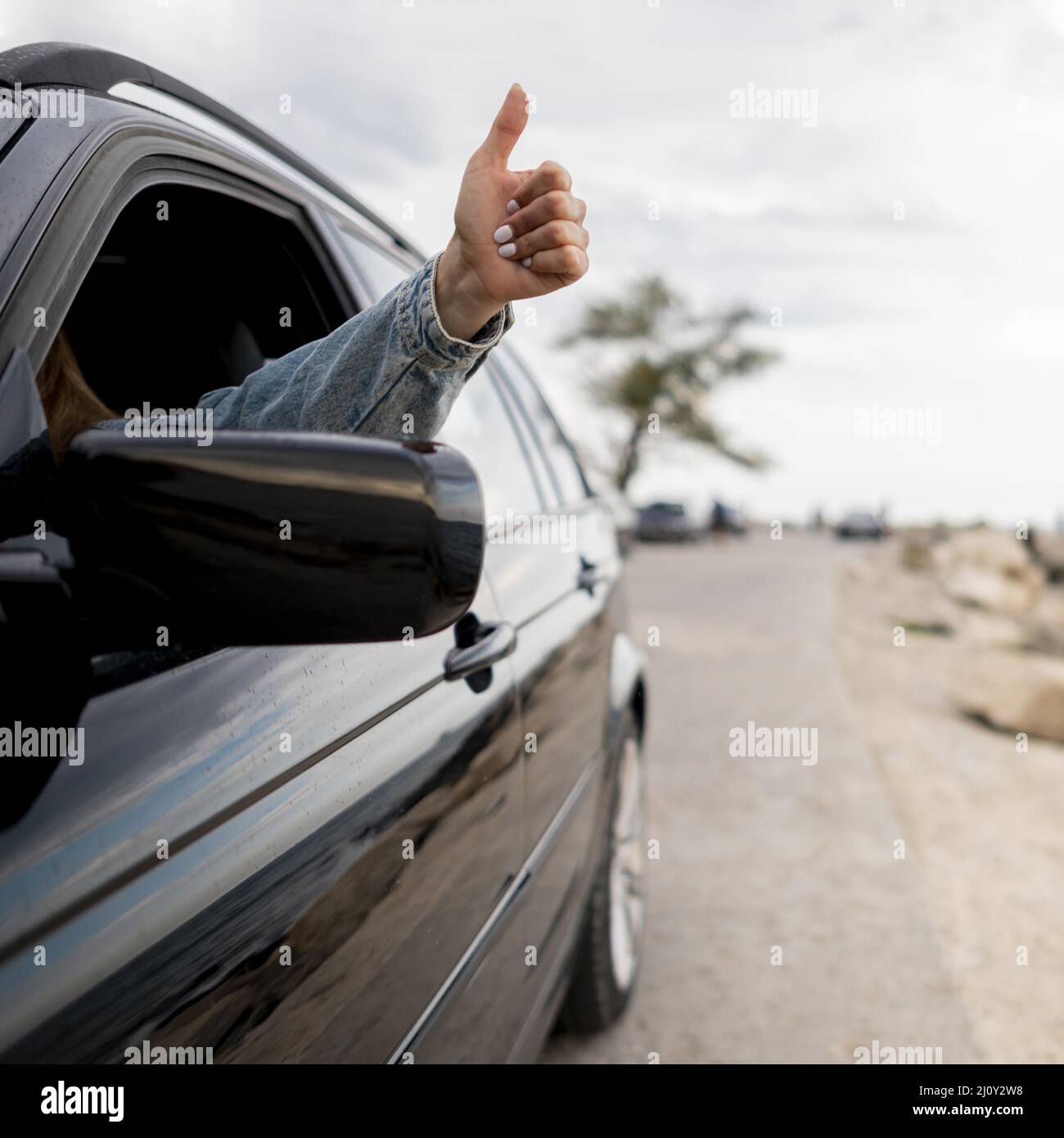 Road trip candid hi-res stock photography and images - Alamy