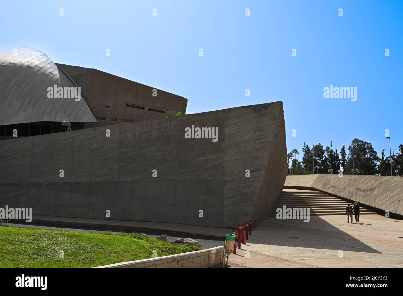 The Magma Art and Congress building in Adeje, Tenerife, Stock Photo