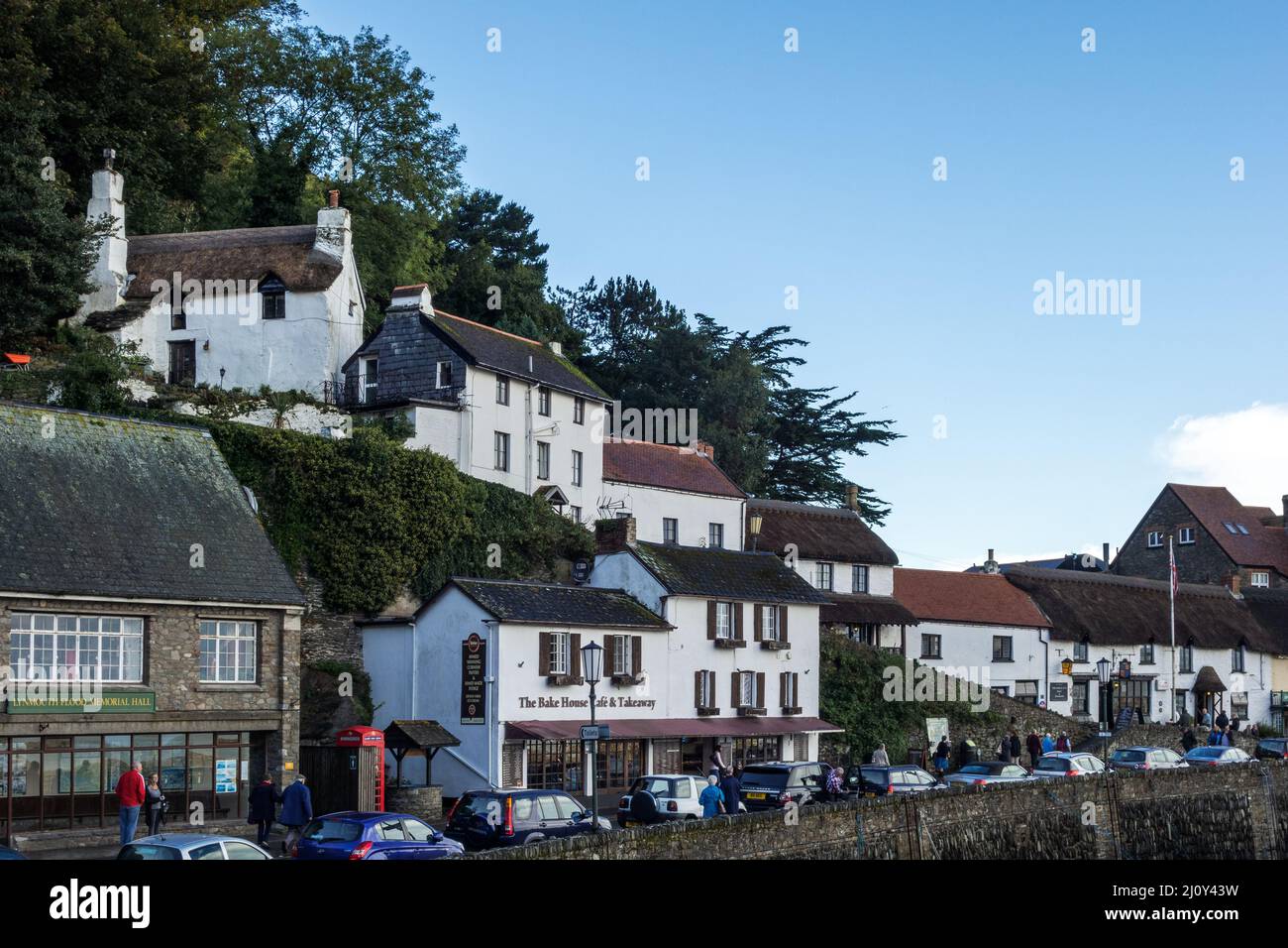 LYNMOUTH Stock Photo