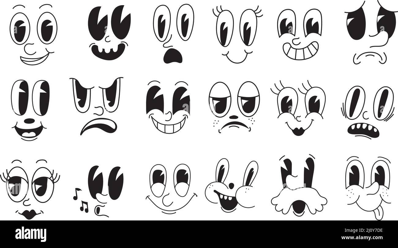 Cartoon face animation creator hi-res stock photography and images - Alamy