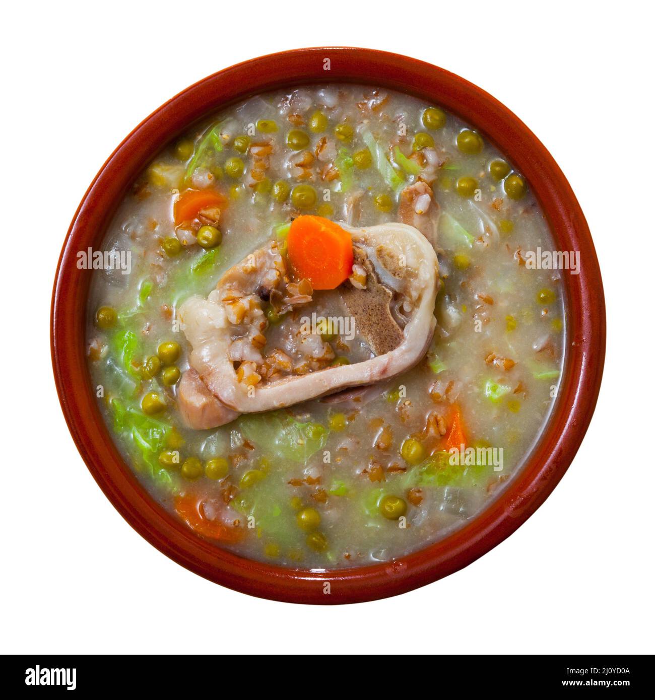 Traditional Scotch broth Stock Photo Alamy