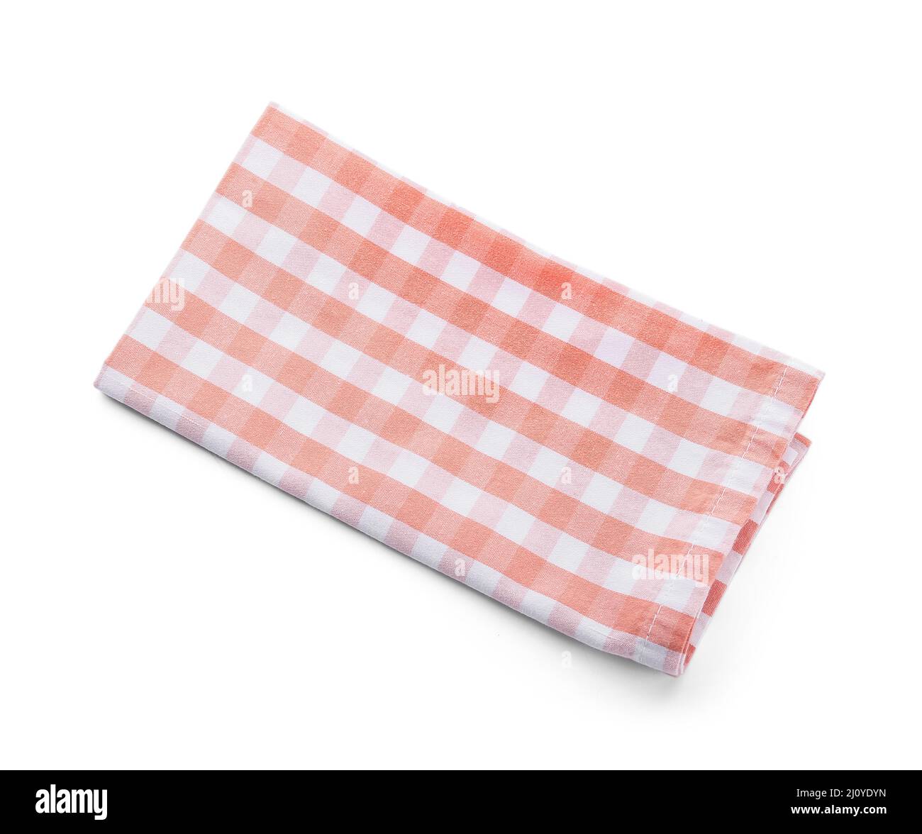 Clean napkin isolated on white Stock Photo Alamy