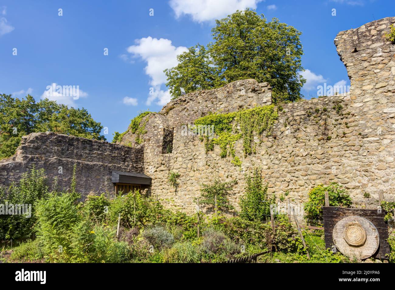 Old Alsbach Castle near Alsbach-Hahnlein on the Bergstrasse, Germany ...