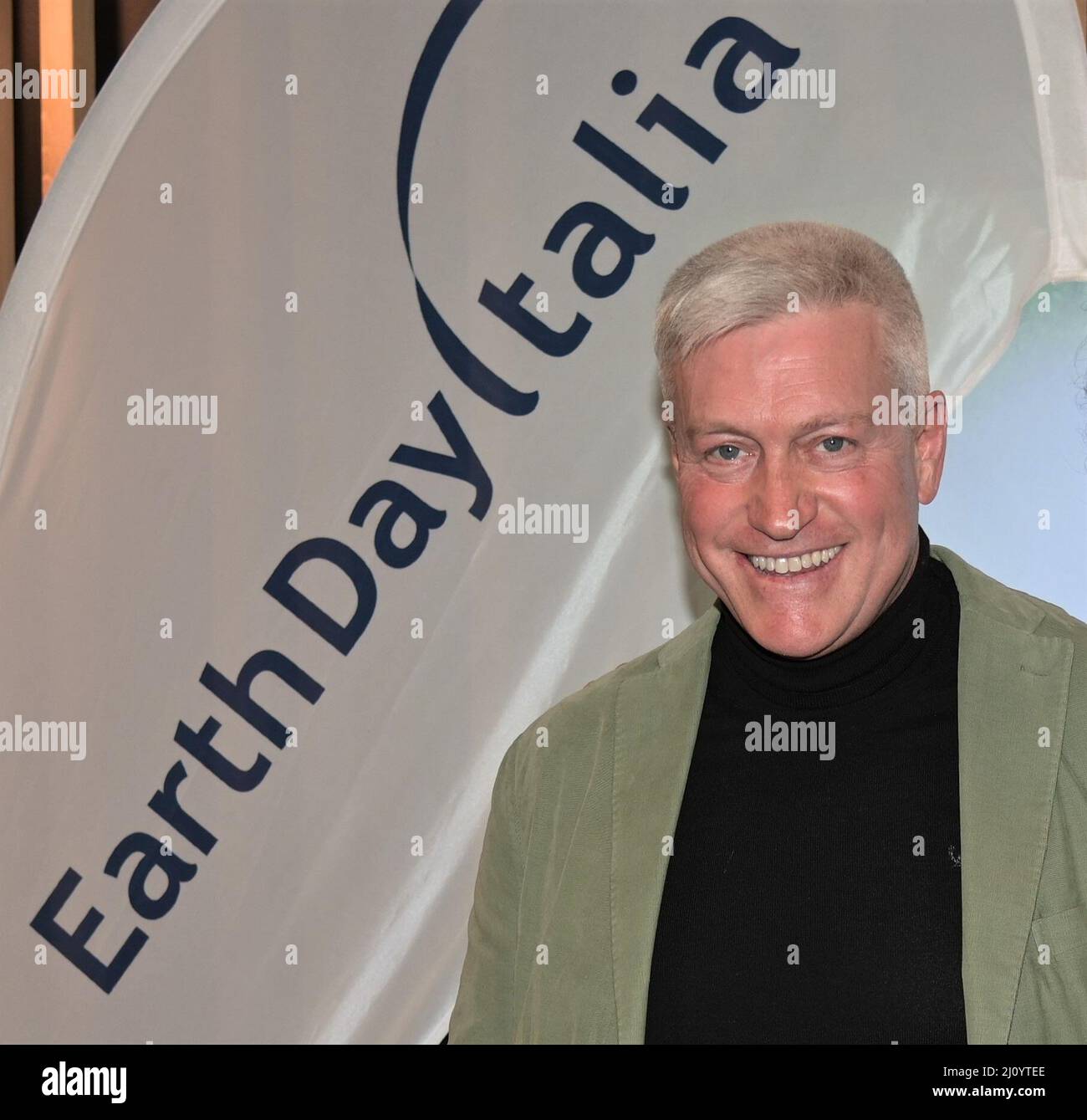 Milan, Italy Earth Day Italia presentation conference with Giovanni ...