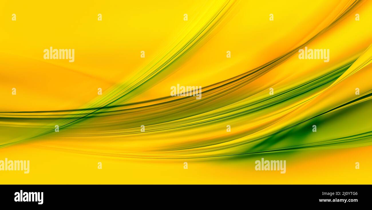 Abstract Bright Yellow Background Stock Photo