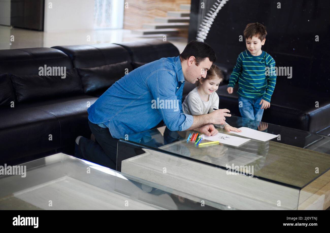 Spending time with the kids hi-res stock photography and images - Alamy