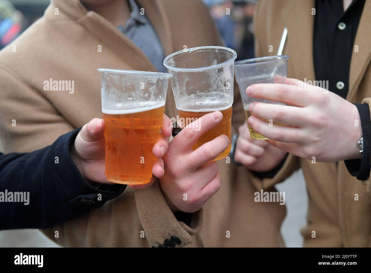 Drink prices and the cost of a beer Day 2, racing at the Cheltenham Gold Cup Festival at