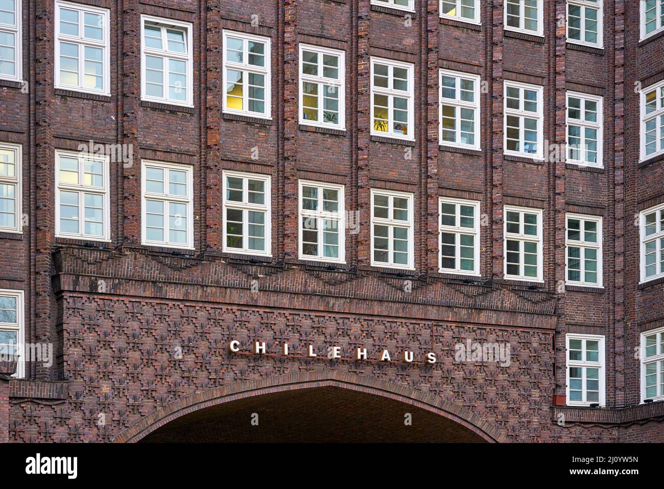 Chilehaus Chile House office building in Hamburg Stock Photo Alamy
