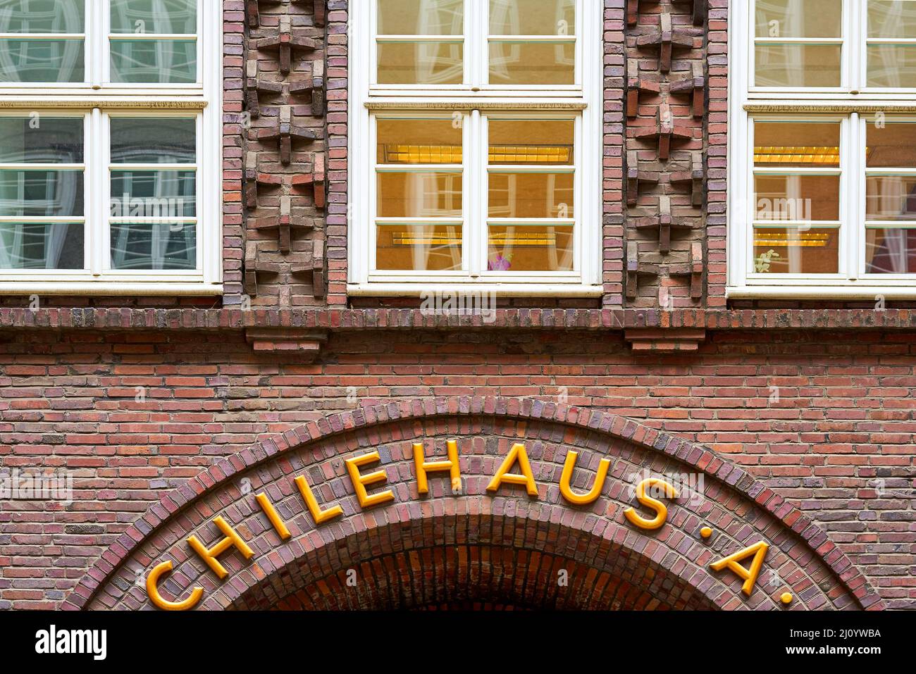 Chilehaus Chile House office building in Hamburg Stock Photo Alamy