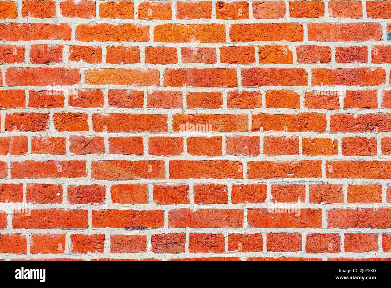 Red brick wall. Loft interior design. Architectural background. Stock Photo
