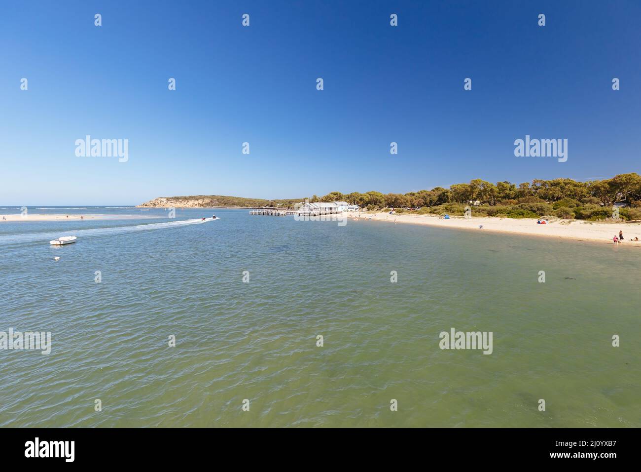 The Barwon River Area in Victoria Australia Stock Photo Alamy