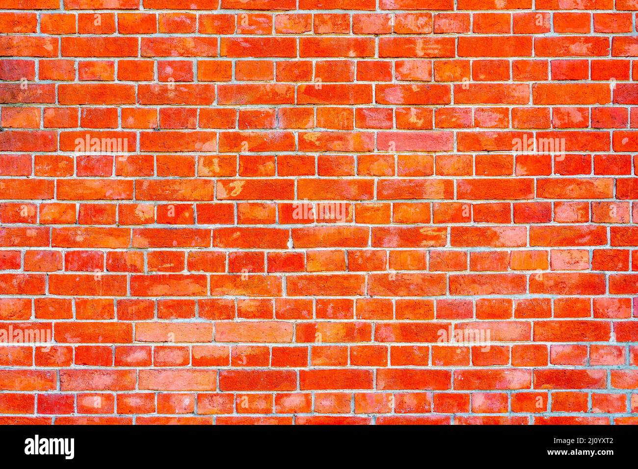 Red brick wall. Loft interior design. Architectural background. Stock Photo