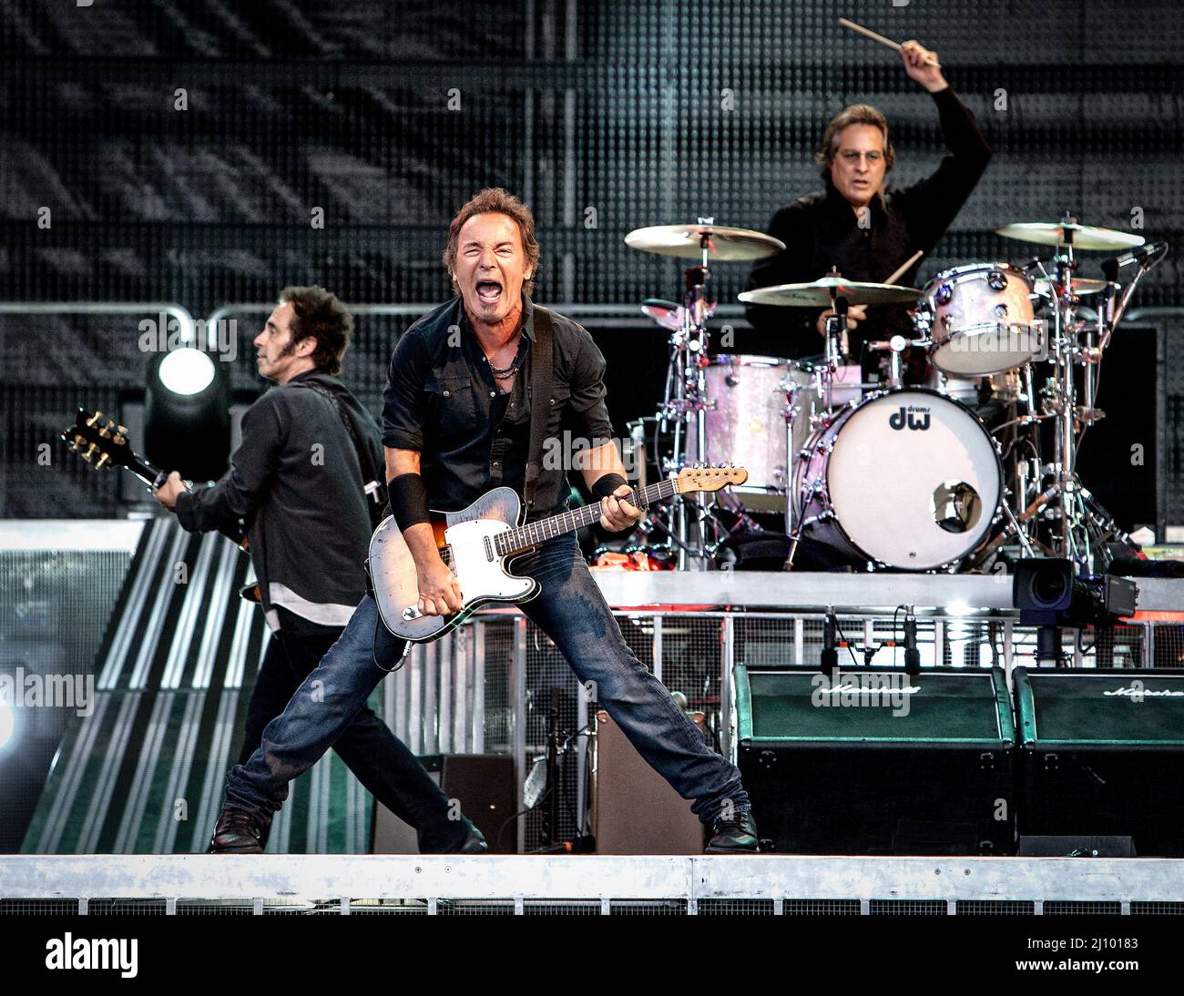 Bruce Springsteen & The E-Street Band Stock Photo