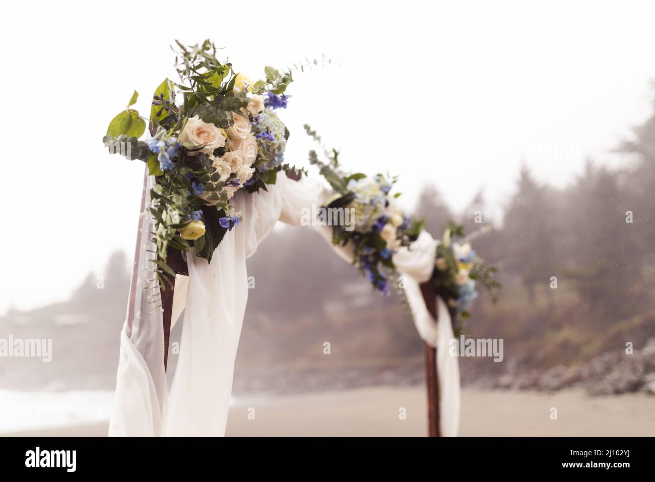 Shot beautiful wedding arch hi-res stock photography and images - Alamy
